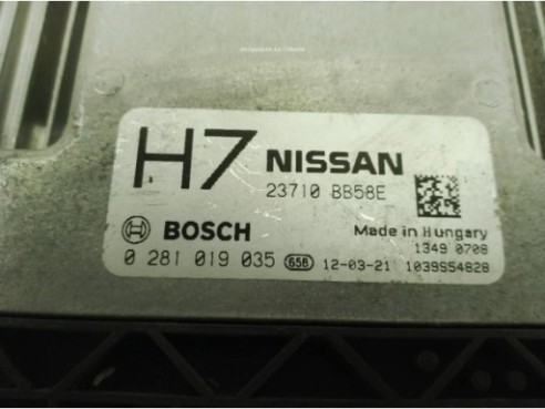 281019035 CENTRALITA MOTOR NISSAN QASHQAI / QASHQAI +2 I (J10, JJ10)|Desguaces La Cabaña