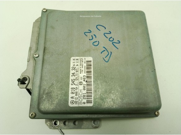 A0185453432,0281001463, CENTRALITA MOTOR MERCEDES BENZ CLASE C (W202)|Desguaces La Cabaña
