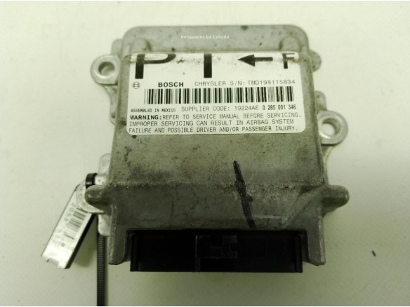 0285001346, CENTRALITA AIRBAG SAAB 9-7X|Desguaces La Cabaña