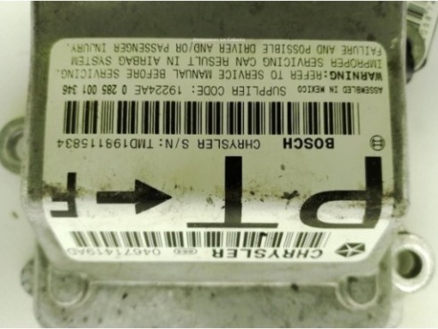 0285001346, CENTRALITA AIRBAG SAAB 9-7X|Desguaces La Cabaña