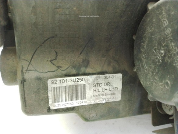 921013U250 FARO IZQUIERDO KIA SPORTAGE (SL)|Desguaces La Cabaña
