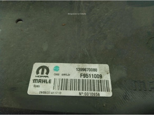 1671210080 ELECTROVENTILADOR CITROEN JUMPER Furgón|Desguaces La Cabaña