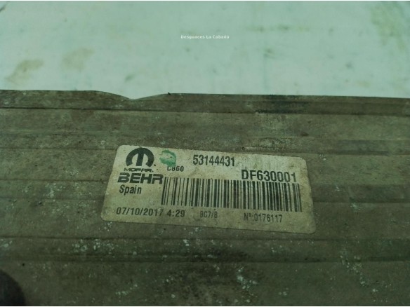 1613994080 INTERCOOLER CITROEN JUMPER Furgón|Desguaces La Cabaña