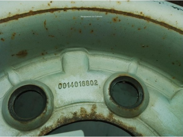 A0014014802 LLANTA CHAPA MERCEDES BENZ SPRINTER 3,5-t Furgón (906)|Desguaces La Cabaña