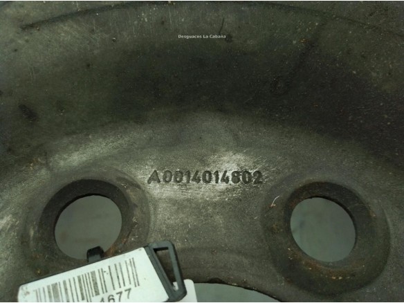 A0014014802 LLANTA CHAPA MERCEDES BENZ SPRINTER 3,5-t Furgón (906)|Desguaces La Cabaña