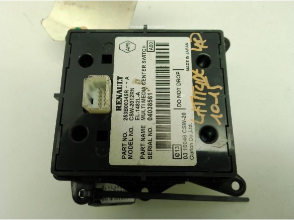 MANDO MULTIMEDIA RENAULT LATITUDE |Desguaces La Cabaña