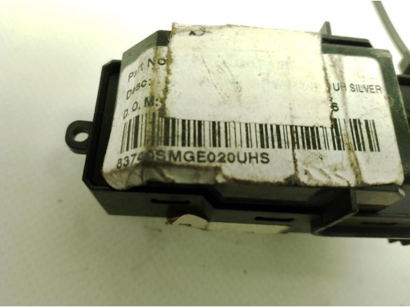 MANDO ELEVALUNAS PUERTA LAT TRA DER HONDA CIVIC VIII Hatchback (FN, FK)|Desguaces La Cabaña
