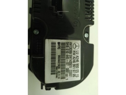 A2469000515 MANDO CLIMA MERCEDES BENZ CLASE A (W176)|Desguaces La Cabaña