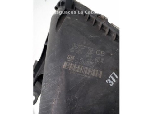 24451052, 13252472 FARO IZQUIERDO OPEL ZAFIRA B (A05)|Desguaces La Cabaña