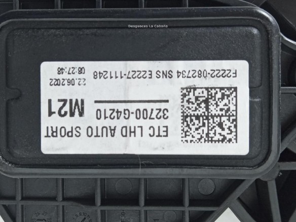 32700G4210 POTENCIOMETRO ACELERADOR HYUNDAI i30 (PDE, PD) |Desguaces La Cabaña