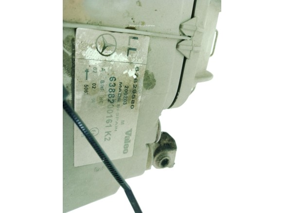 A6388200161 FARO DERECHO MERCEDES BENZ CLASE V Furgón (638/2)|Desguaces La Cabaña