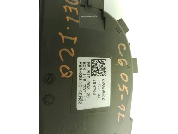 MANDO REGULACION ASIENTO CITROEN C6 (TD_)|Desguaces La Cabaña