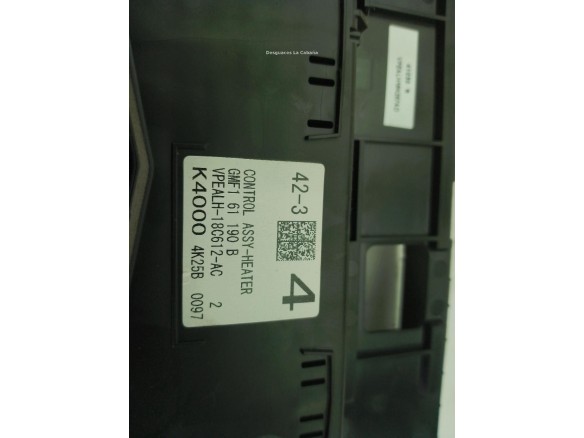 K40004K25B MANDO CLIMA MAZDA 6 Ranchera familiar (GJ, GL)|Desguaces La Cabaña