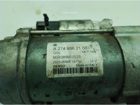 A2749062100 ARRANQUE MERCEDES BENZ CLASE E Coupé (C238)|Desguaces La Cabaña