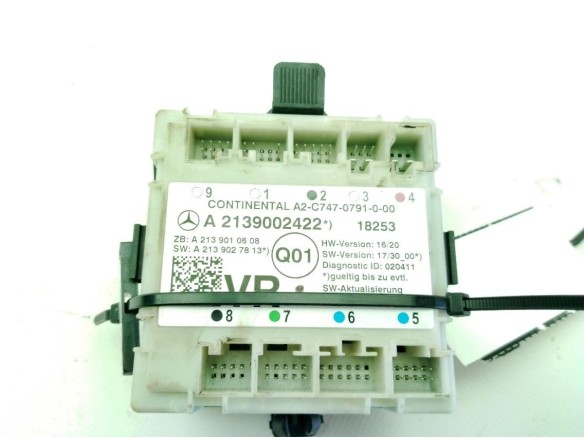 A2139002422, A2139002022 CENTRALITA PUERTA MERCEDES BENZ CLASE E Coupé (C238)|Desguaces La Cabaña