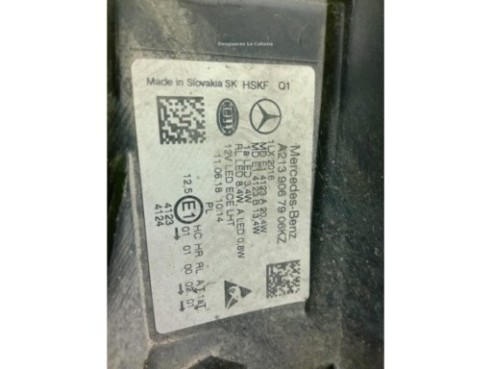   FARO IZQUIERDO MERCEDES BENZ CLASE E Coupé (C238)|Desguaces La Cabaña