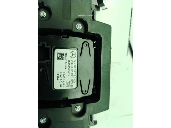 A2138272000 INTERRUPTOR WARNING MERCEDES BENZ CLASE E Coupé (C238)|Desguaces La Cabaña