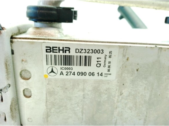 A2740900614 INTERCOOLER MERCEDES BENZ CLASE E Coupé (C238)|Desguaces La Cabaña