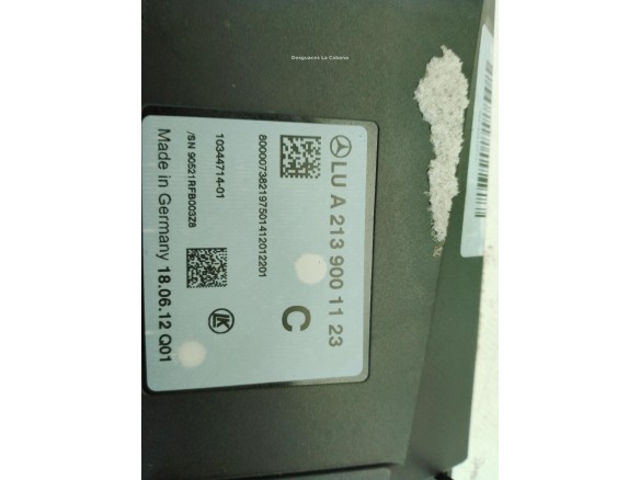 A2139001123 MODULO ELECTRONICO MERCEDES BENZ CLASE E Coupé (C238)|Desguaces La Cabaña