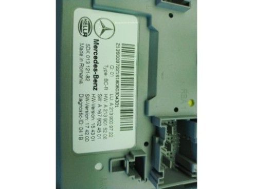 A2139009722 MODULO ELECTRONICO MERCEDES BENZ CLASE E Coupé (C238)|Desguaces La Cabaña