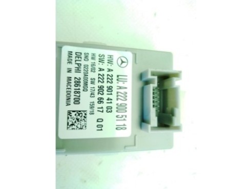 A2229005118 MODULO ELECTRONICO MERCEDES BENZ CLASE E Coupé (C238)|Desguaces La Cabaña