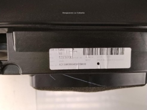  A2136809904 SALPICADERO MERCEDES BENZ CLASE E Coupé (C238)|Desguaces La Cabaña