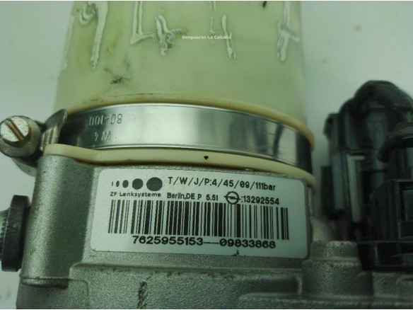 7625955153 BOMBA DIRECCION OPEL ASTRA H (A04)|Desguaces La Cabaña