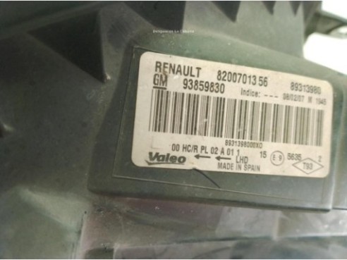 8200701356 FARO DERECHO NISSAN PRIMASTAR Autobús (X83)|Desguaces La Cabaña