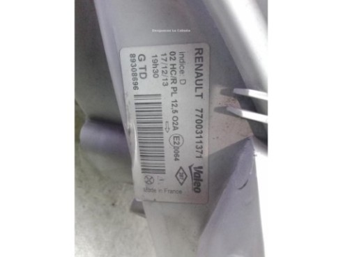 7700311371 FARO IZQUIERDO RENAULT TRAFIC II Furgón (FL)|Desguaces La Cabaña