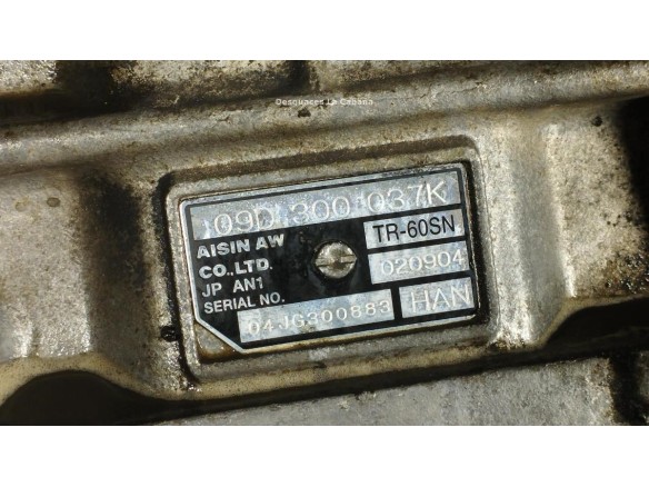 HAN CAJA CAMBIOS VW TOUAREG (7LA, 7L6, 7L7)|Desguaces La Cabaña