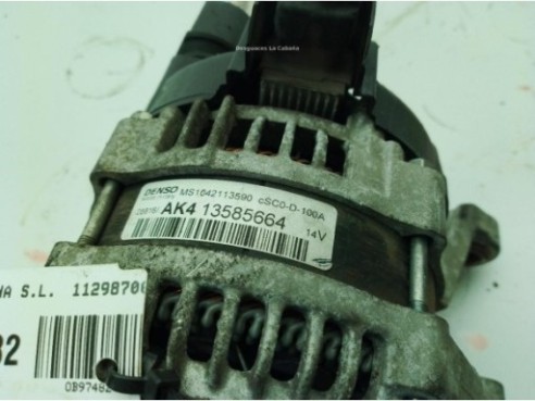13585664 ALTERNADOR OPEL CORSA E (X15)|Desguaces La Cabaña