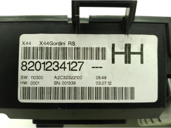 8201234127HH CUADRO INSTRUMENTOS RENAULT TWINGO II (CN0_)|Desguaces La Cabaña