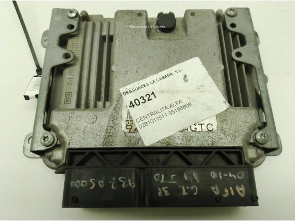0281011511,55198809, CENTRALITA MOTOR ALFA ROMEO SinValor|Desguaces La Cabaña