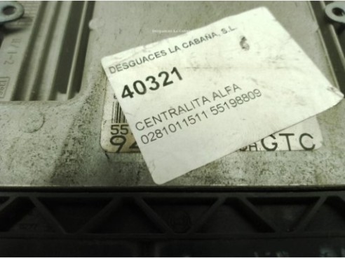 0281011511,55198809, CENTRALITA MOTOR ALFA ROMEO SinValor|Desguaces La Cabaña