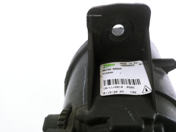 261508992A NIEBLA DEL DER NISSAN QASHQAI / QASHQAI +2 I (J10, JJ10) |Desguaces La Cabaña