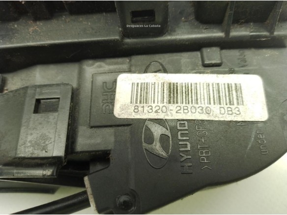 CERRADURA PUERTA LAT DEL DER HYUNDAI SANTA FÉ II (CM)|Desguaces La Cabaña