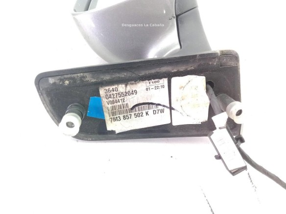 7M3857501RC9Z ESPEJO DER VW SHARAN (7M8, 7M9, 7M6)|Desguaces La Cabaña