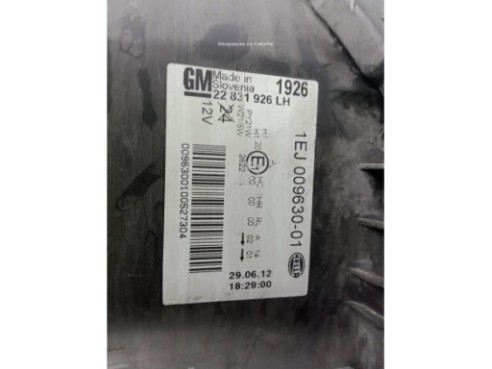 22831926 FARO IZQUIERDO OPEL INSIGNIA A Sports Tourer (G09)|Desguaces La Cabaña