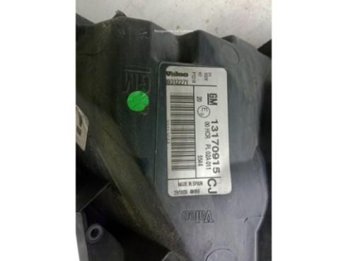 93192377 FARO IZQUIERDO OPEL VECTRA C GTS (Z02)|Desguaces La Cabaña