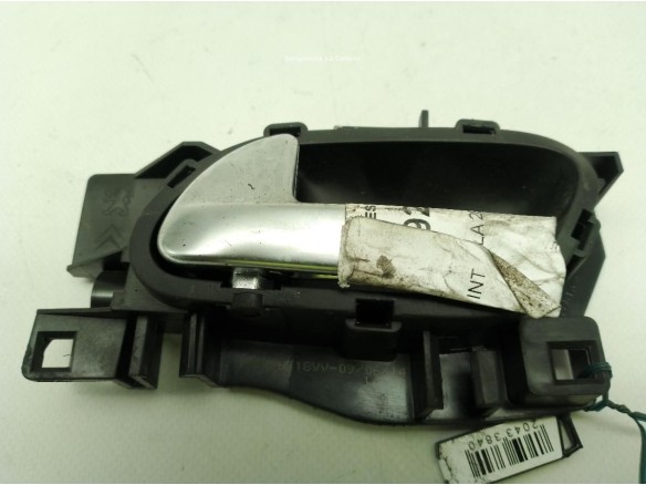 MANILLA PUERTA LAT TRA IZQ INT PEUGEOT 2008|Desguaces La Cabaña