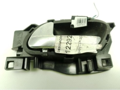 MANILLA PUERTA LAT DEL IZQ INT PEUGEOT 2008|Desguaces La Cabaña