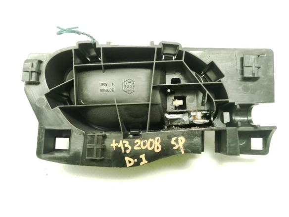 MANILLA PUERTA LAT DEL IZQ INT PEUGEOT 2008|Desguaces La Cabaña