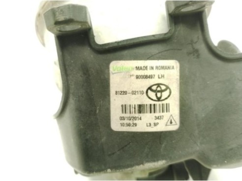 NIEBLA DEL IZQ TOYOTA YARIS (_P13_)|Desguaces La Cabaña