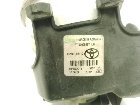 NIEBLA DEL IZQ TOYOTA YARIS (_P13_)|Desguaces La Cabaña