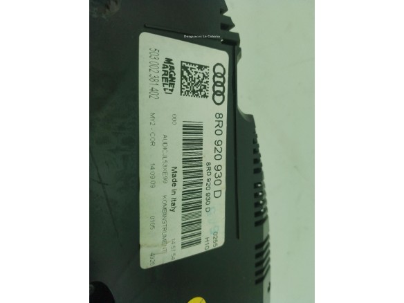 8R0920930D CUADRO INSTRUMENTOS AUDI Q5 (8RB)|Desguaces La Cabaña