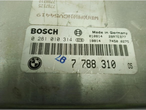 7788310,0281010314, CENTRALITA MOTOR BMW SinValor|Desguaces La Cabaña