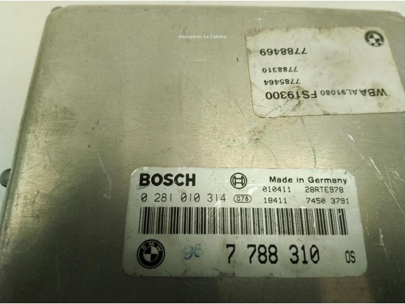 7788310,0281010314, CENTRALITA MOTOR BMW SinValor|Desguaces La Cabaña