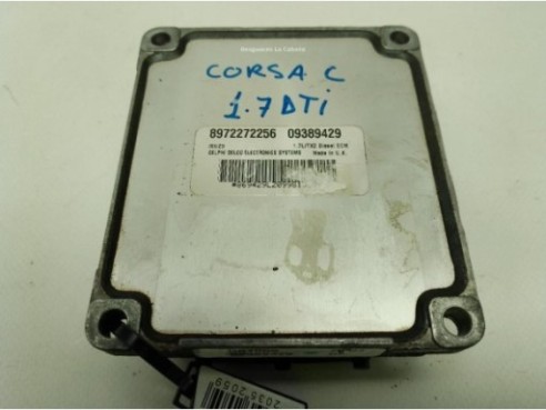 09389429,DLJJ, CENTRALITA MOTOR OPEL CORSA C (X01)|Desguaces La Cabaña