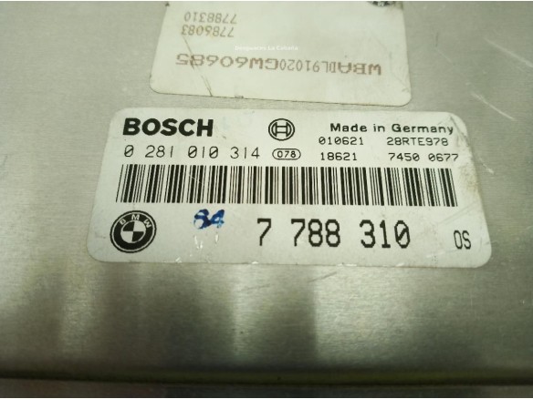 7788310,0281010314, CENTRALITA MOTOR BMW SinValor|Desguaces La Cabaña