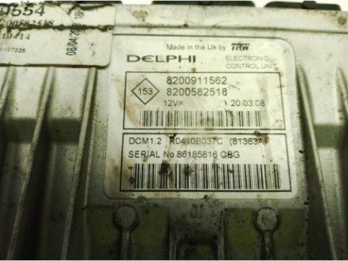 8200911562 CENTRALITA MOTOR RENAULT KANGOO (KC0/1_)|Desguaces La Cabaña